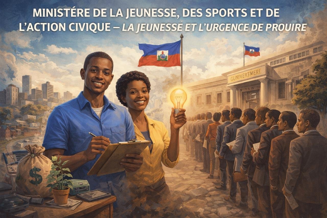 image de l'article MINISTÈRE DE LA JEUNESSE, DES SPORTS ET DE L’ACTION CIVIQUE – LA JEUNESSE ET L’URGENCE DE PRODUIRE dans le blog MT1969 de Michelson Thomas